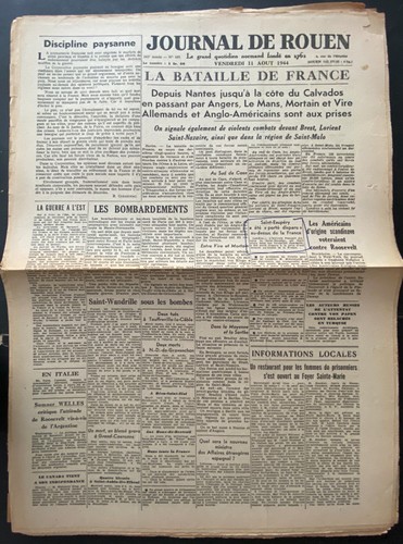 Journal rouen 1944 - journal,