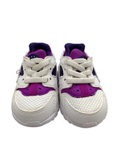 Nike blanc violet Huaraches