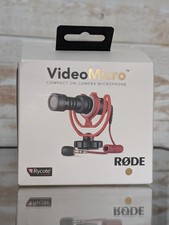 Rode VideoMicro Microphone Compact sur Caméra avec Fil - Noir