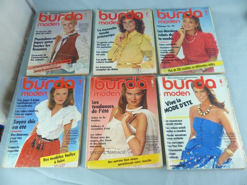 Burda moden lot anciens - burda,
