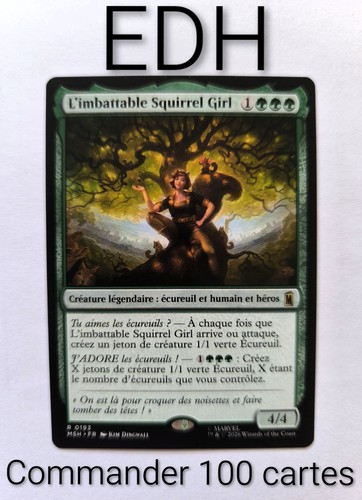 Mtg commander deck écureuil - deck,