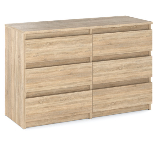 Commode sonoma chêne 6 - sonoma,