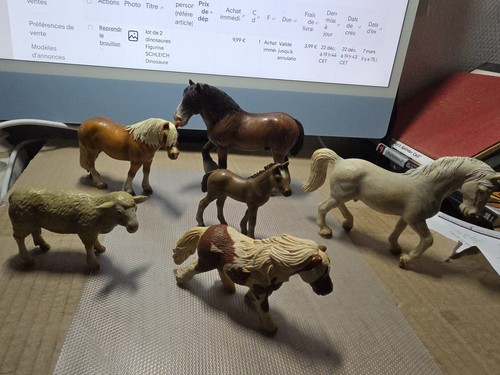 Lot figurines schleich - ,