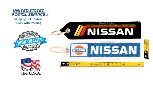 Nissan double sided keyring - nissan,