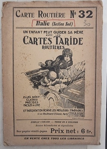 Carte taride ancienne - n°32.,