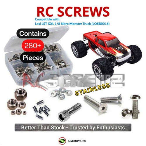 Rcscrewz stainless screw kit - stainless,