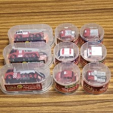 Réduction de prixMini voiture rétro pompiers Choro-Q, à vendre, ensemble...