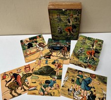 Jeu de 12 Cubes des années