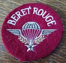 Béret  Rouge Parachutistes