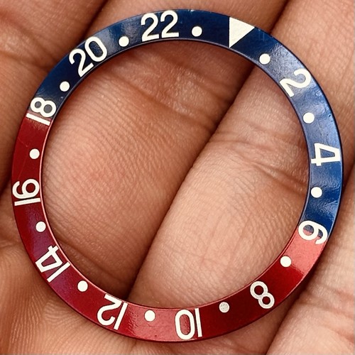 Rolex pepsi insert red - red, back