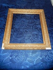 ANTIQUE WOODEN FRAME GORE 19th century PAINTING WATERCOLOR DRAWING PASTEL ART