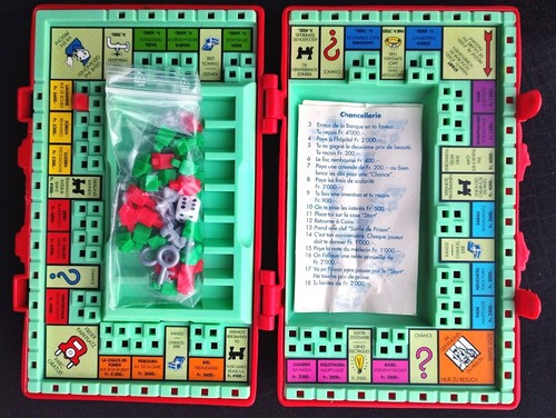 Jeu monopoly voyage 1995 - jeu,
