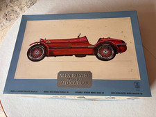 POCHER ALFA ROMEO 8C-2300 MONZA 1931 1/8 Model Kit OPENED STARTED