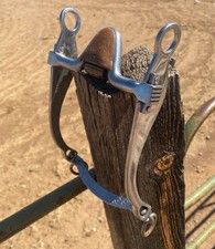 HORSE BIT - Hooded Roller / Salinas - Slobber Bar - SLIESTER Bit Co - Auberry CA