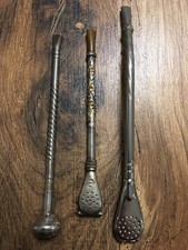 Collection De 3 Pailles  A