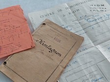 Un livret militaire Français ww2 militaria.