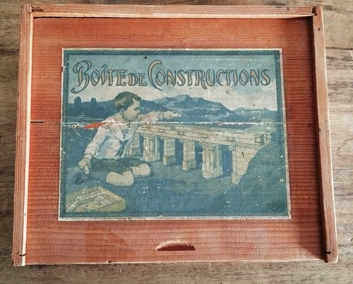 Boite construction bois - construction, en