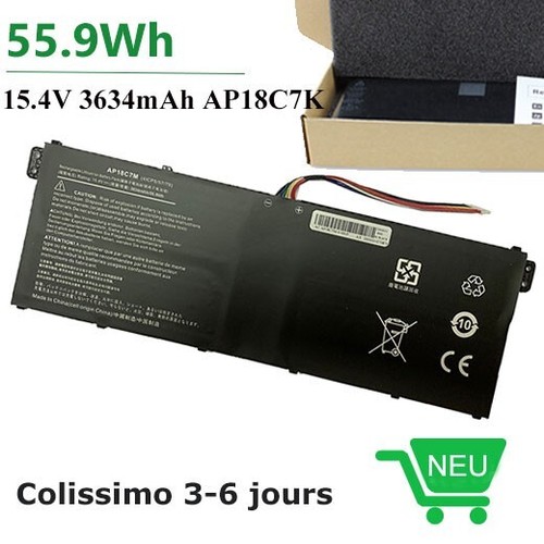 Batterie ap18c7m pour acer - pour,