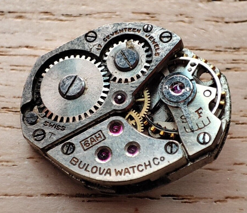 Bulova 6ah movement 3 - movement, mm