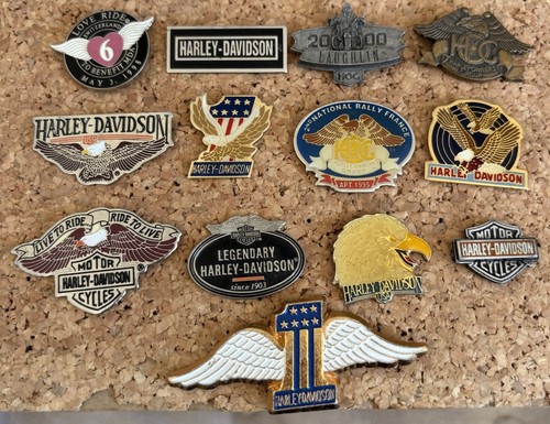Lot pin moto harley - lot,