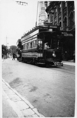 Carte postale bournemouth tram - carte,