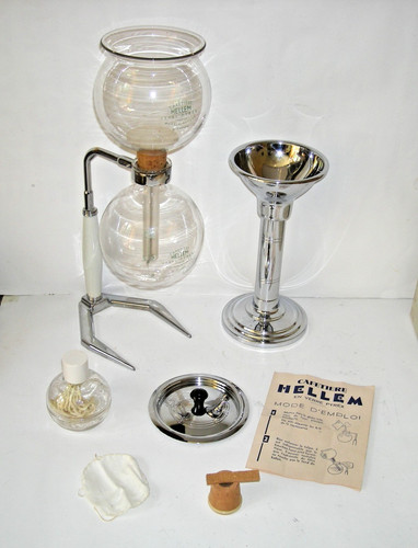 Cafetiere hellem pyrex 6 - cafetiere,