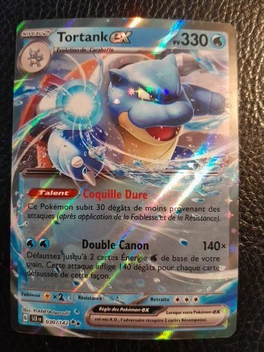 Carte pokémon tortank - carte, ex