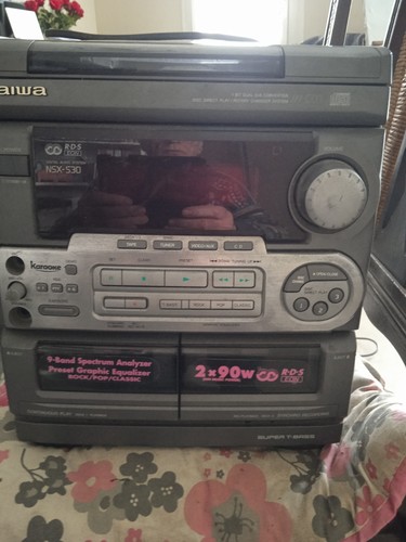 Aiwa chaine stereo w - chaine, 3