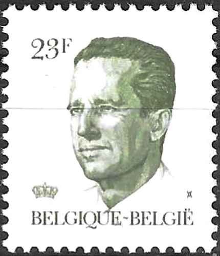 Timbre personnages baudouin - timbre,