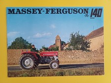 MASSEY-FERGUSON 140 SUPER Folded Tractor Leaflet: 29.5 x 21 cm
