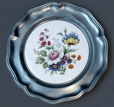 H&R Johnson Ltd English Earthenware Decorative Plate - Tin - 23cm