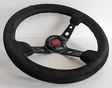 Volant sport plat profond cuir