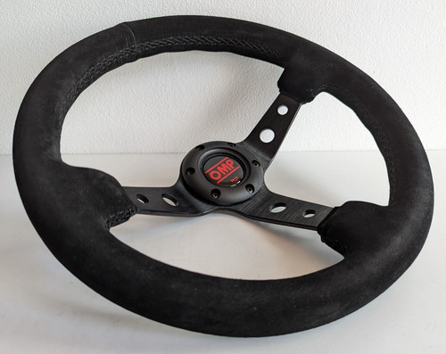 Volant sport plat - profond, cuir