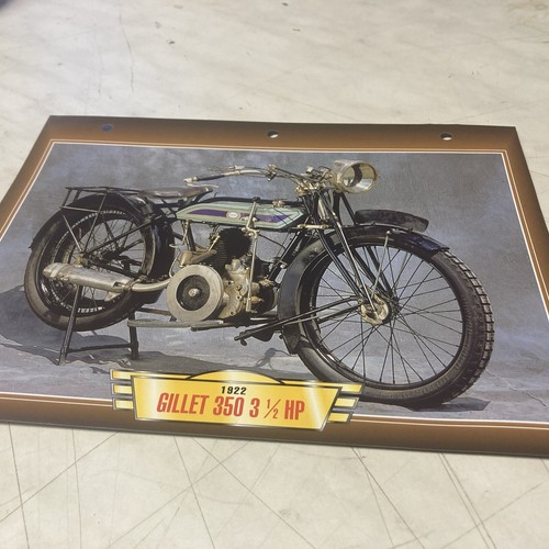 Gillet 350 1922 - , carte