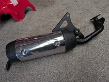 Chinese Scooter 125 qmb152 Exhuast System Downpipe / Silencer (Used)