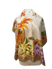 Magnifique Foulard Must De Cartier En Soie, Must De Cartier Silk Scarf 