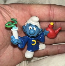 Figurine Schtroumpf Merlin