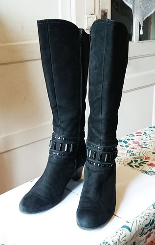 Bottes hautes gabor cuir - *,