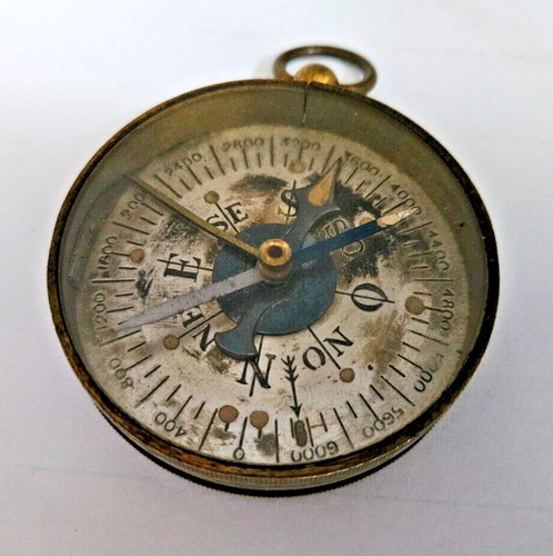Ancienne boussole militaire - boussole,