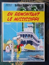 BD Lucky Luke, T.16 En remontant le Mississipi, de Morris, éds Dupuis rééd. 1999