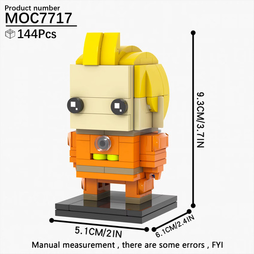 Brickheadz tintin scaphandre - brickheadz, (scaphandre