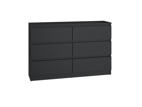 Commode malwa 120 noire - commode, m6/120