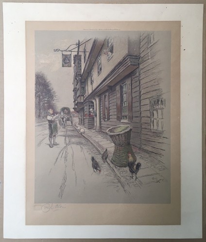 Lithographie originale the - lithographie,