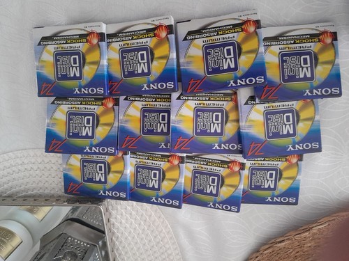 Lot minidisc vierge - lot,