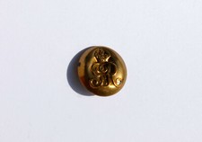 ENGLISH UNIFORM BUTTON ENCRYPTED INITIAL LETTER GvR CROWN 20mm BUTTON ENGLAND