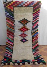 Vintage Moroccan Rug, Area, Beni Ourain Rug, Handmade, Carpet,Tapis