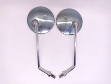 Pair Suzuki RV90 A100 AC100 AC50 AS50 AC90 Mirror 8mm NOS Japan