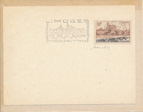 France 1955 1019 - n°, limoges