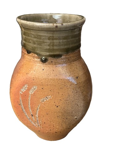 Vintage vase céramique grès - vase,