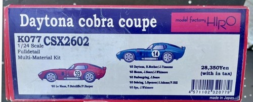 Daytona cobra coupe model - cobra,